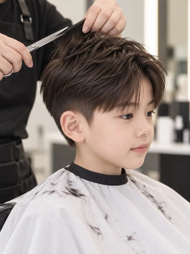 Boys's haircut